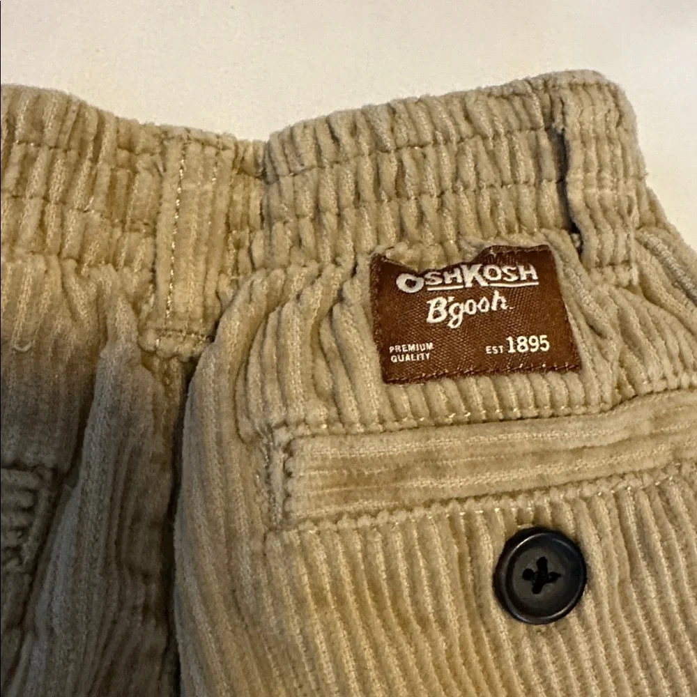 OshKosh B'gosh Kids Tan Corduroy Trousers